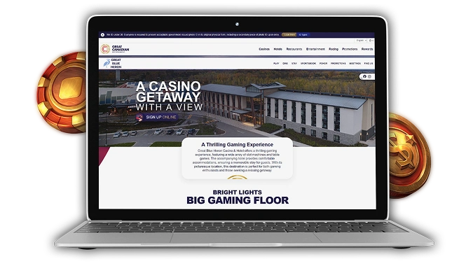 Great Blue Heron Casino Canada Desktop